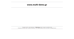 Desktop Screenshot of multi-demo.gr