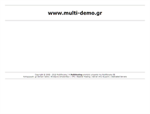 Tablet Screenshot of multi-demo.gr